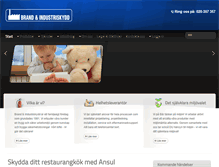 Tablet Screenshot of brand-industriskydd.se